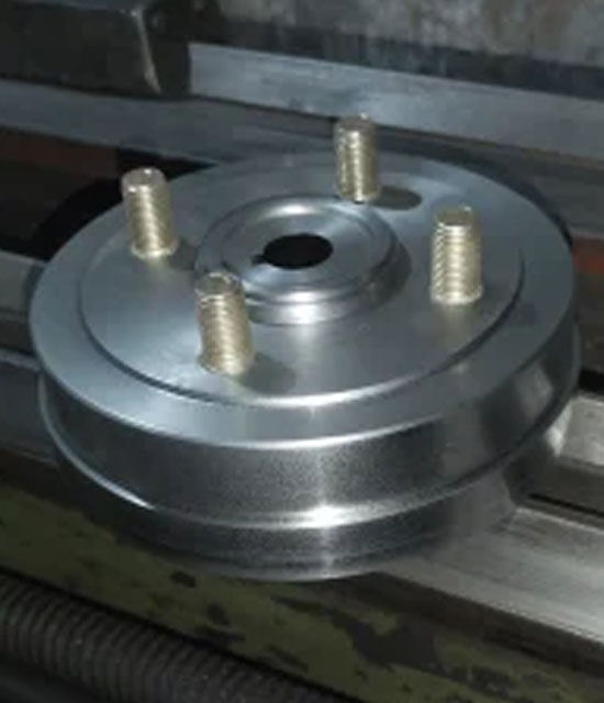 E Rickshaw Real Brake Drum CNC